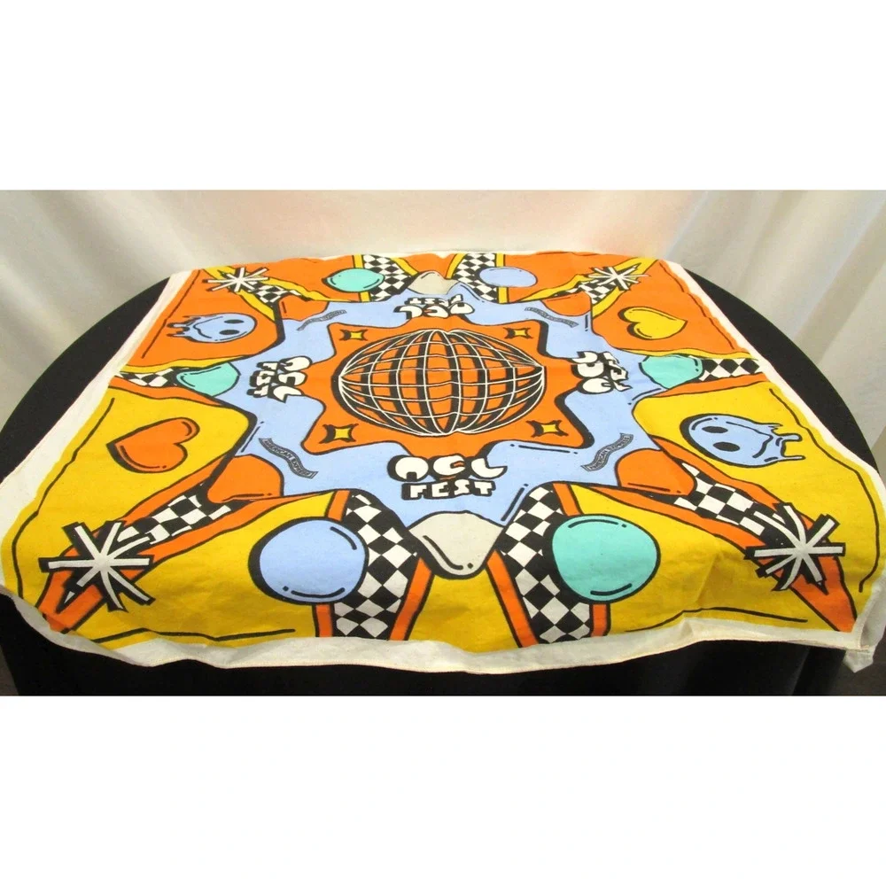 ACL Austin City Limits Music Festival Graphic Print Bandana Scarf